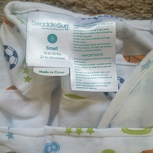 Halo Pajamas Nwot Halo Swaddlesure Sports Sleepsack Poshmark